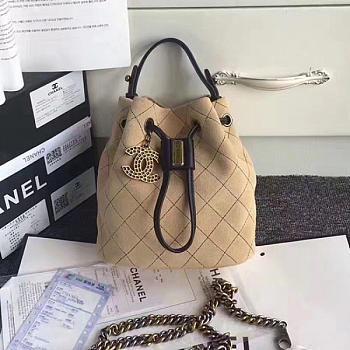 Chanel calf leather mini bucket bag CohotBag 170304 vs05087