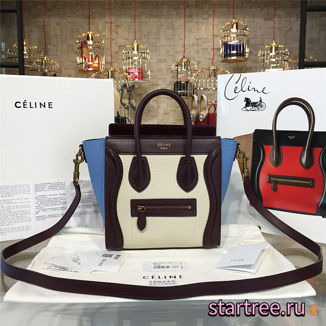 CohotBag celine nano leather shoulder bag z1016 - 1