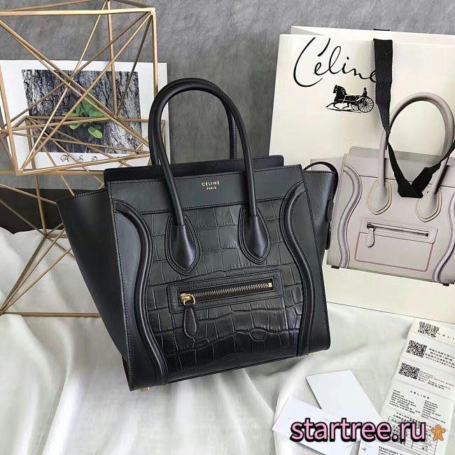 CohotBag celine leather micro luggage z1046 - 1