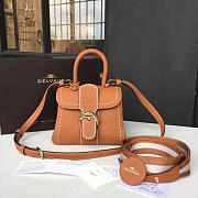 DELVAUX | mini brillant satchel orange 1486 - 1