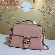 gucci gg flap shoulder bag on chain pink CohotBag 5103032 - 1