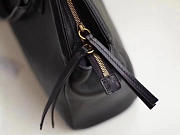 gucci re(belle) suede medium top handle bag ‎516459 black CohotBag 2018 - 3