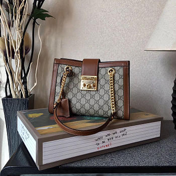 gucci gg leather padlock CohotBag 2154