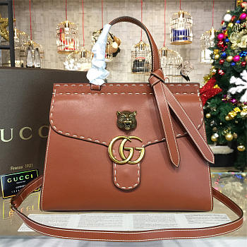 gucci gg marmont leather tote bag 2227