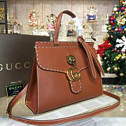 gucci gg marmont leather tote bag 2227 - 5