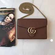 Gucci GG Leather Woc - 20cm x 14cm x 4.5cm - 1