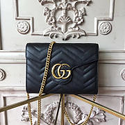 Gucci Marmont Matelasse Mini- 474575DTD1T -20×13×6 cm - 1