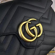 Gucci Marmont Matelasse Mini- 474575DTD1T -20×13×6 cm - 3