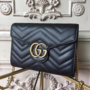 Gucci Marmont Matelasse Mini- 474575DTD1T -20×13×6 cm - 5