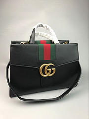 gucci marmont shoulder black bag 2633 - 2