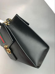 gucci marmont shoulder black bag 2633 - 5