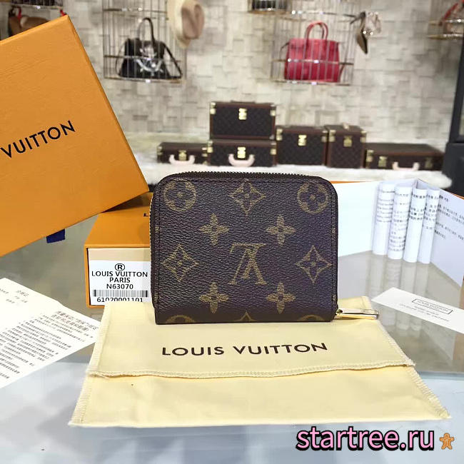 Louis Vuitton Zippy Coin Purse Monogram- M60067 - 11x 8 cm - 1