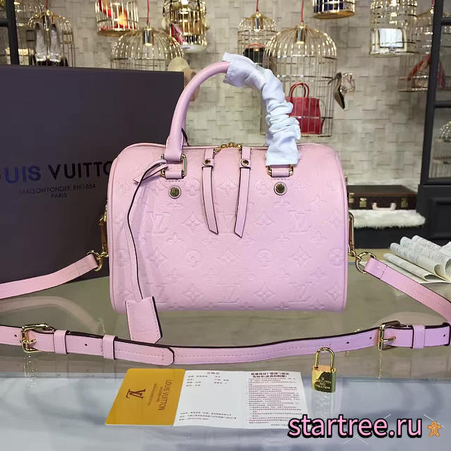 Louis Vuitton Speedy Bandoulière Pink 25cm - 1