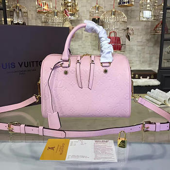 Louis Vuitton Speedy Bandoulière Pink 25cm