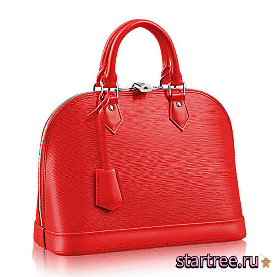 Louis Vuitton Epi Alma PM Hand Bag Coquelicot Red - M41154 - 32x24x15cm - 1