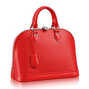 Louis Vuitton Epi Alma PM Hand Bag Coquelicot Red - M41154 - 32x24x15cm - 1