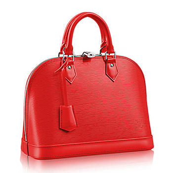 Louis Vuitton Epi Alma PM Hand Bag Coquelicot Red - M41154 - 32x24x15cm