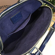 Louis Vuitton Alma BB Blue Epi Indigo- M40855 - 24x11.5x18cm - 3