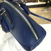 Louis Vuitton Alma BB Blue Epi Indigo- M40855 - 24x11.5x18cm - 4