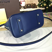 Louis Vuitton Alma BB Blue Epi Indigo- M40855 - 24x11.5x18cm - 5