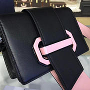 CohotBag prada plex ribbon bag black and pink 4249 - 2