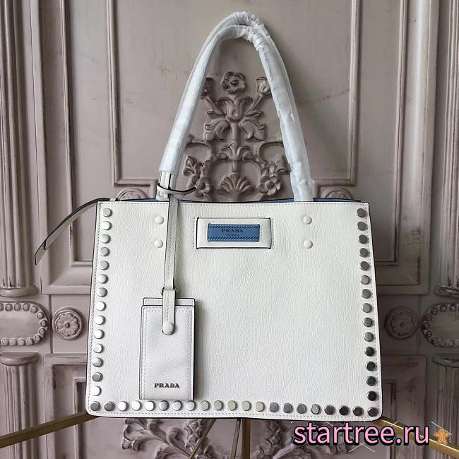 CohotBag prada etiquette bag white 4310 - 1