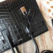 ysl sac de jour crocodile embossed leather black CohotBag 4919 - 5
