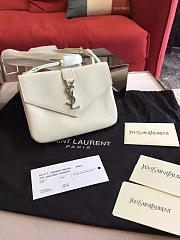 ysl monogramme sac université white CohotBag - 6