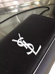 ysl monogram kate in grain de poudre embossed leather CohotBag 5008 - 4