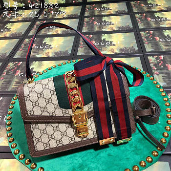 Gucci sylvie GG brown 421882