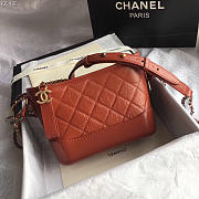 chanel's gabrielle small hobo bag orange CohotBag - 1