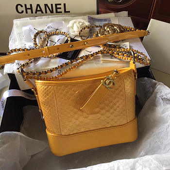 chanel's gabrielle hobo bag yellow small/large CohotBag 