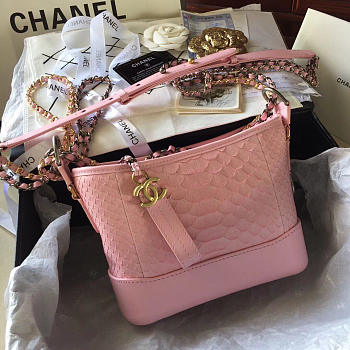 chanel's gabrielle hobo bag pink small/large CohotBag