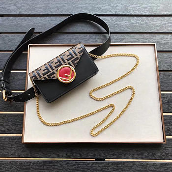 CohotBag fendi multicolour leather belt bag cl005