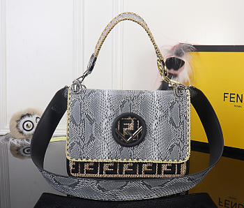 FENDI | Logo FF Handbag - 25cm x 18cm x 10cm