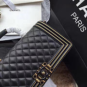 CohotBag chanel new original single bag black - 4