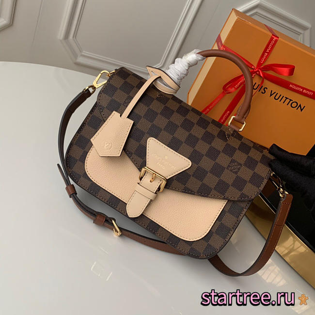 CohotBag lv original single handbag crossbody handbag fusion apricot - 1