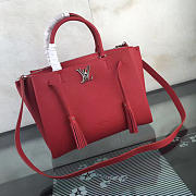 Louis Vuitton | Lockmeto Handbag M54570 Red - 1