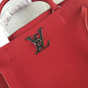 Louis Vuitton | Lockmeto Handbag M54570 Red - 5