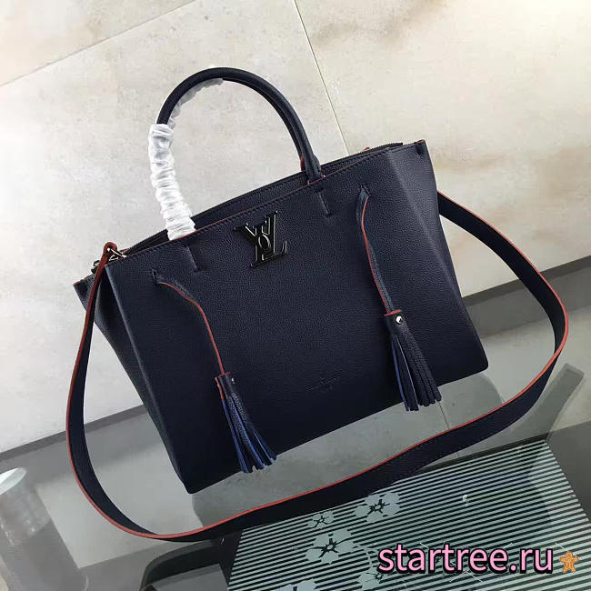 Louis Vuitton | Lockmeto Handbag M54570 Dark Blue - 1