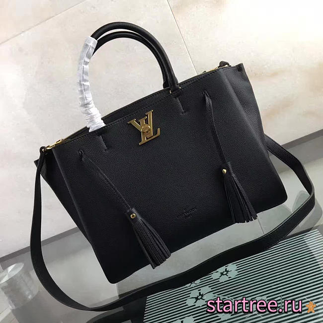 Louis Vuitton | Lockmeto Handbag M54570 Black - 1