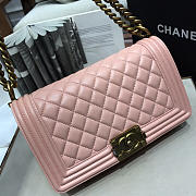 Chanel Sheepskin Classic Diamond Hot Mom Burst Pink Glog Hardware A67086 - 25cm - 2