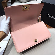 Chanel Sheepskin Classic Diamond Hot Mom Burst Pink Glog Hardware A67086 - 25cm - 5