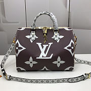 Louis Vuitton Top Original Single Speedy Khaki -  30x21x17cm - 1