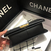 CohotBag chanel original quality 67086 large v fine ball black gold hardware - 4