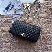 CohotBag chanel original single bag black 24cm - 1