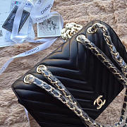 CohotBag chanel original single bag black 24cm - 3