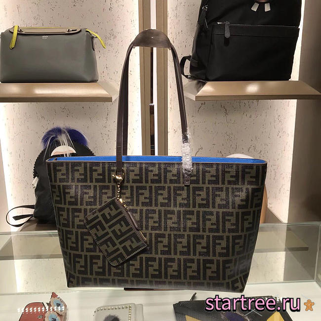 CohotBag fendi shopping bag 8bh185 blue - 1