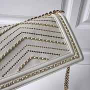 CohotBag chanel wrinkled calfskin white gold hardware - 6