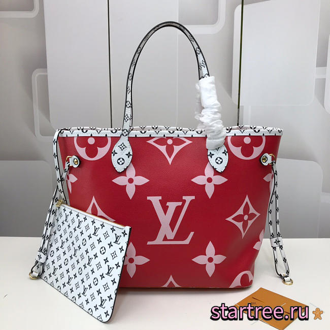 Louis Vuitton | Neverfull MM M44568 Red Spell - 1